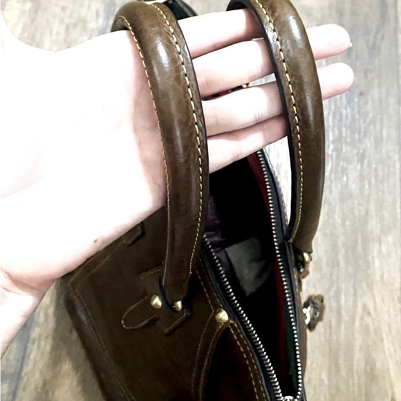 Dooney & Bourke Clayton Satchel LARGE - Picture 8 of 11